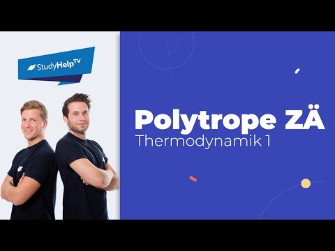 Wärme und Arbeit bei polytropen Zustandsänderungen