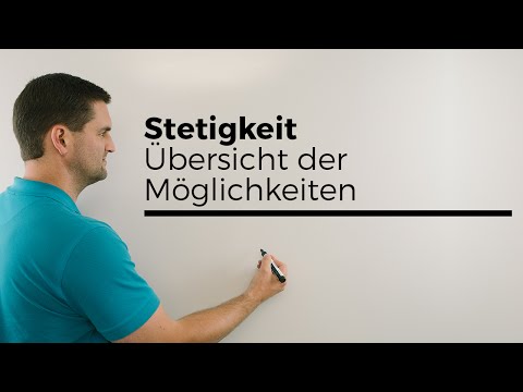 Stetigkeit, Übersicht der Möglichkeiten, mit stetig hebbarer Lücke | Mathe by Daniel Jung