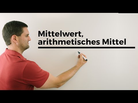 Mittelwert, arithmetisches Mittel, Urliste, Rangliste, Statistik | Mathe by Daniel Jung