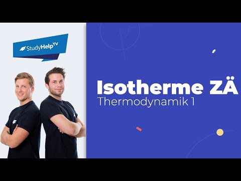 Isotherme Zustandsänderung - Thermodynamik