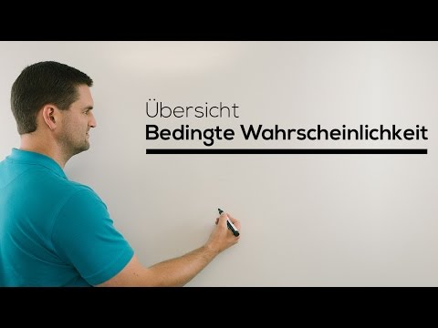 Bedingte Wahrscheinlichkeit mit Vierfeldertafel und Baumdiagramm, Mathe by Daniel Jung