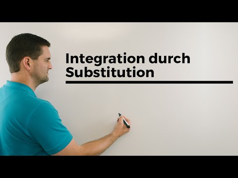 Integration durch Substitution 1, Formel, Erklärung, Schreibweise | Mathe by Daniel Jung