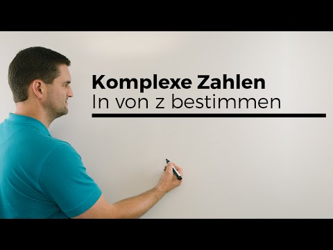 Komplexe Zahlen, ln von z bestimmen, Mathehilfe online, Erklärvideo | Mathe by Daniel Jung