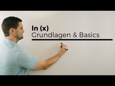 ln(x), Grundlagen, Basics, natürliche Logarithmusfunktion | Mathe by Daniel Jung