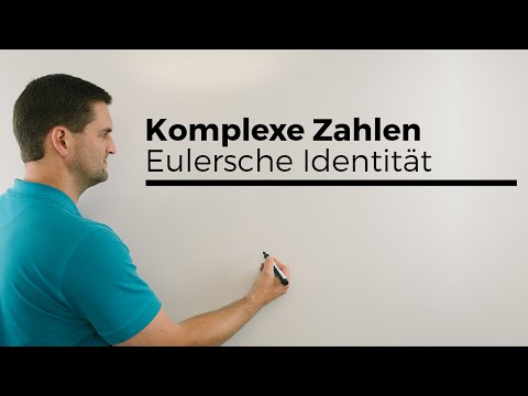 Komplexe Zahlen, Eulersche Identität, Polarform, Mathehilfe online | Mathe by Daniel Jung