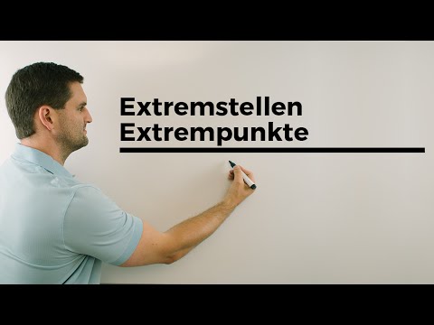 Extremstellen/Extrempunkte Teil 2, mit Monotonietabelle | Mathe by Daniel Jung
