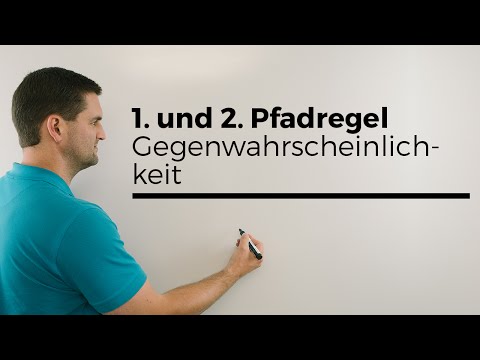 1. und 2. Pfadregel, Gegenwahrscheinlichkeit, Stochastik, Wahrscheinlichkeit, Baumdiagramm