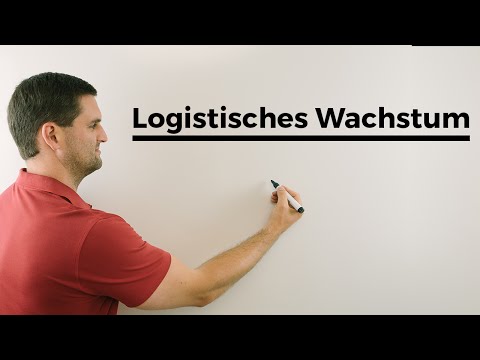 Logistisches Wachstum, logistische Funktion | Mathe by Daniel Jung