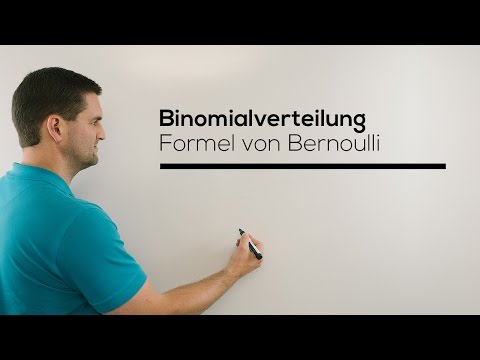 Binomialverteilung, Formel von Bernoulli, Stochastik, Bernoulli-Formel | Mathe by Daniel Jung