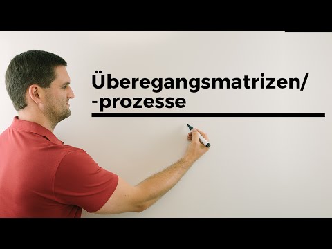 Übergangsmatrizen/-prozesse, &quot;Rückwärtsrechnen&quot;, letzte Verteilung | Mathe by Daniel Jung