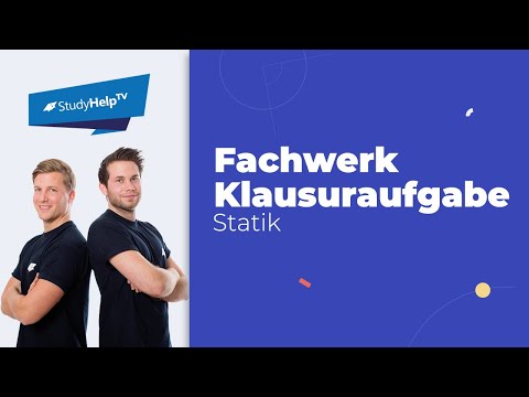 Fachwerk - typische Klausuraufgabe