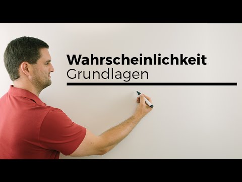 Wahrscheinlichkeit, Grundlagen, Definition, Berechnungen | Mathe by Daniel Jung