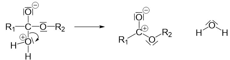 Protonwanderung Nucleophile Substitution Doppelbindung auflösen