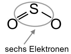 Freie Elektronenpaare zuordnen Schwefel 3